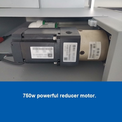 Grote UV-hybride printer voor roll-to-roll leer en andere materialen