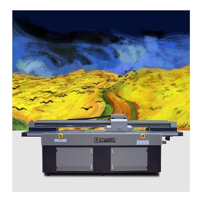 Grote 2513 UV-platbedprinter met hoge druksnelheid en precoatingfunctie