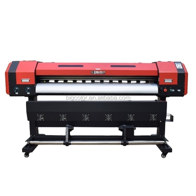 1.9m 6ft Eco Solvent Printer met 4 kleur digitale printers en 1 DX5 Head Inkjet Printer