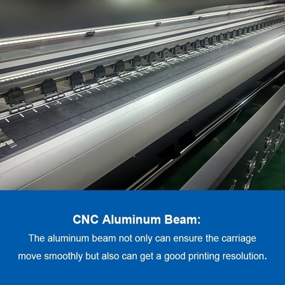 KM512I Print Head 10ft Flex Banner Inkjet Machine voor Poster Speed Big-Color 2880dpi