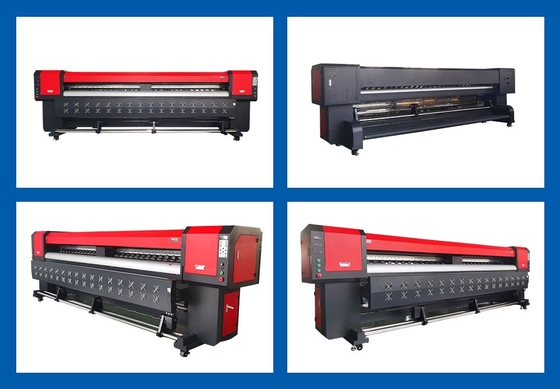 3.2m Banner Flex Printer met 4 I3200 Printkoppen Automatische Grade Automatische