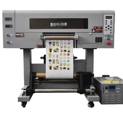 60 cm UV DTF AB Film Sticker Printer met vier TX800/i1600 Koppen en Holografisch Print