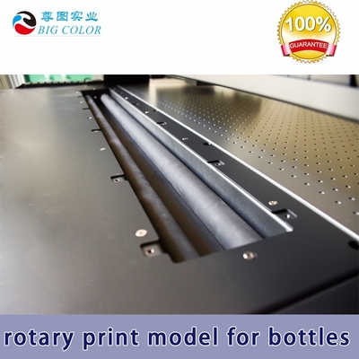 6 Kleur UV Flatbed Inkjet Printer voor flessen Glas Acryl Board Hout en Metaal TX800 Printkop inbegrepen
