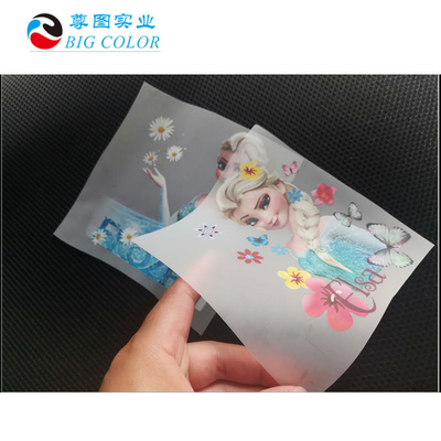 DTF-film 60cm 30cm Roll to Roll voor pigmentprinter Warmteoverdracht Poeder Shake Make Film
