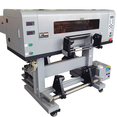203.5*107.5*66.5cm EPS UV DTF Printer met UV Sticker Golden Silver 60cm Roll Machine