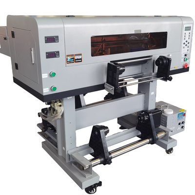 Win7/Win8/Win10 OS DTF 60 cm UV-printer voor hoge productiviteit en Golden Silver AB-film