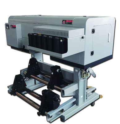 Win7/Win8/Win10 OS DTF 60 cm UV-printer voor hoge productiviteit en Golden Silver AB-film