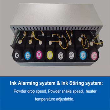 De bestverkopende 6090 UV Flatbed Printer met 6 kleuren Rotary Printing en 3 TX800-koppen