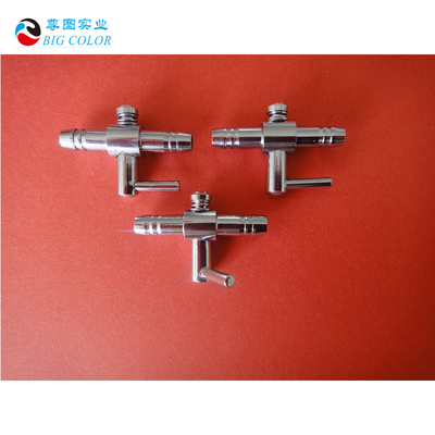 3 manieren metalen reiniging klep connector voor oplosmiddel en water gebaseerde inkt in inkjetprinters