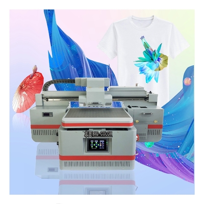Multicolor Flatbed Printer voor Logo Handelsmerk Druk op Telefoon Hoes Fles Bottel Bottel